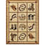 Western Denim Area Rug-589847286