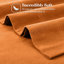 Ensemble de draps en flanelle de coton standard de couleur écaille de tortue unie Superior-22182427-22182435