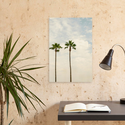 Duo sous le soleil de Californie - photographie de paysages de palmiers en Californie