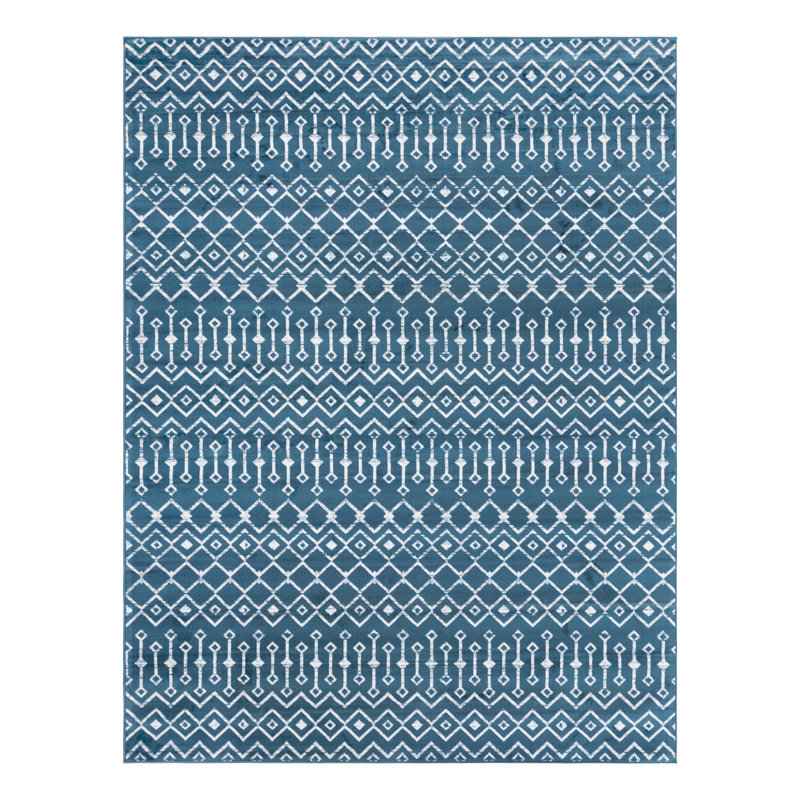Balanger Geometric Indoor Rug, Rectangle 9' x 12'
