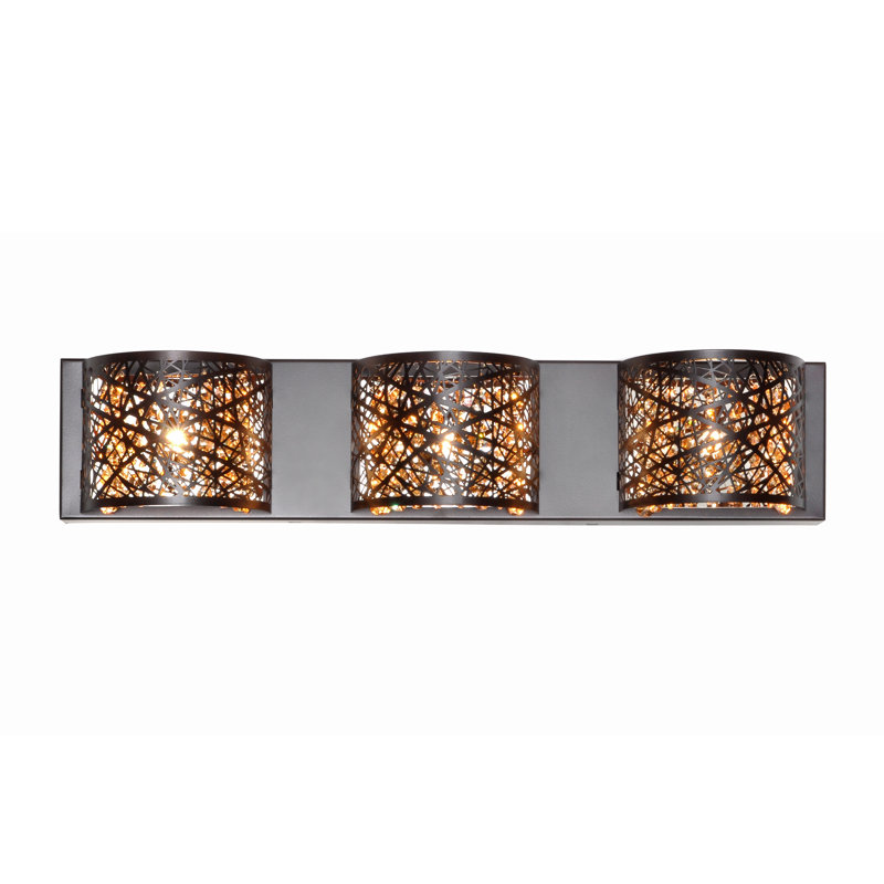 Defries Flush Mounted Sconce, Brown