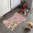 Shabby Elegance Pink Patterns - 1 Piece Bone Shape Feeding Mat