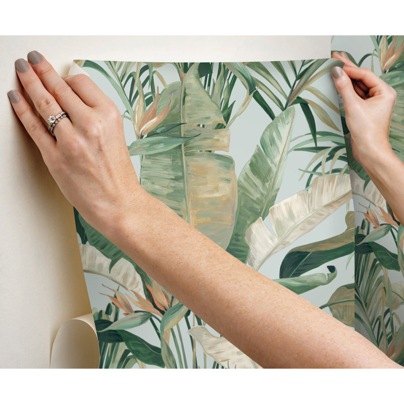 Papier peint adhésif Tropical Cabana, Spa