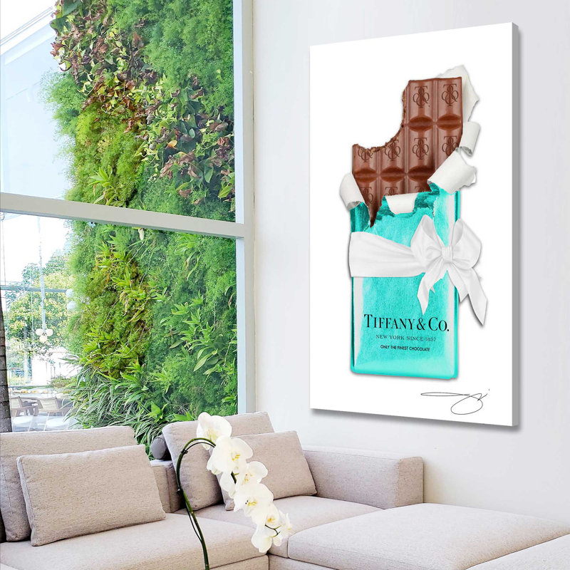 Craving Diamonds (Vertical) par By Jodi - impression, Toile tendue, H 40 po x l 24 po x P 1,5 po