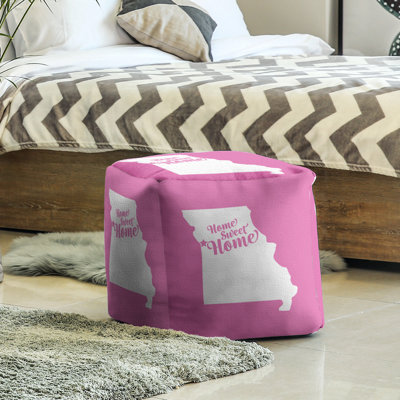 Repose-pieds cubique pour villes kansas home