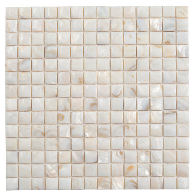 11.8'' W x 11.8'' L Glass Penny Round Mosaic Tile