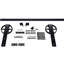 Ensemble de quincaillerie pour porte de grange standard Premium-69733516-69733528