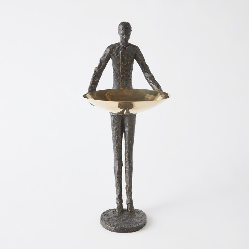 Wooster Sculpture-Bronze W/Brass Plate