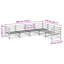 70cm Wide L-Shaped Patio Sofa-2046189484