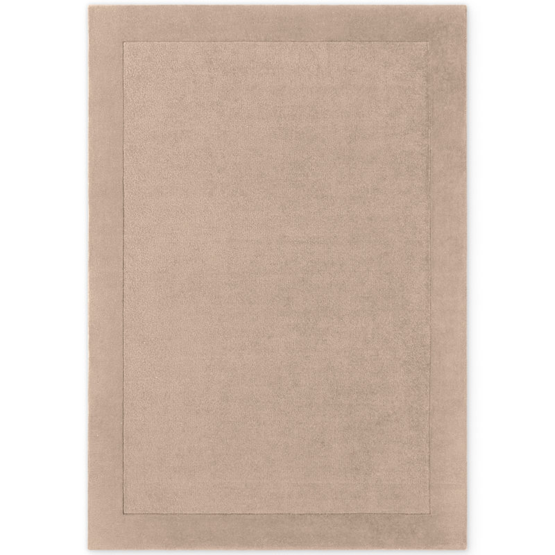 Villeroy & Boch Wool Rug Kivi - Soft Natural Living room Rug with Border, Handmade & Natural, Modern Design