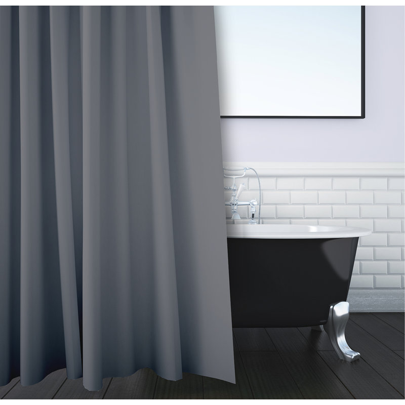 Rideau de douche simple Ke Wilson, Acier