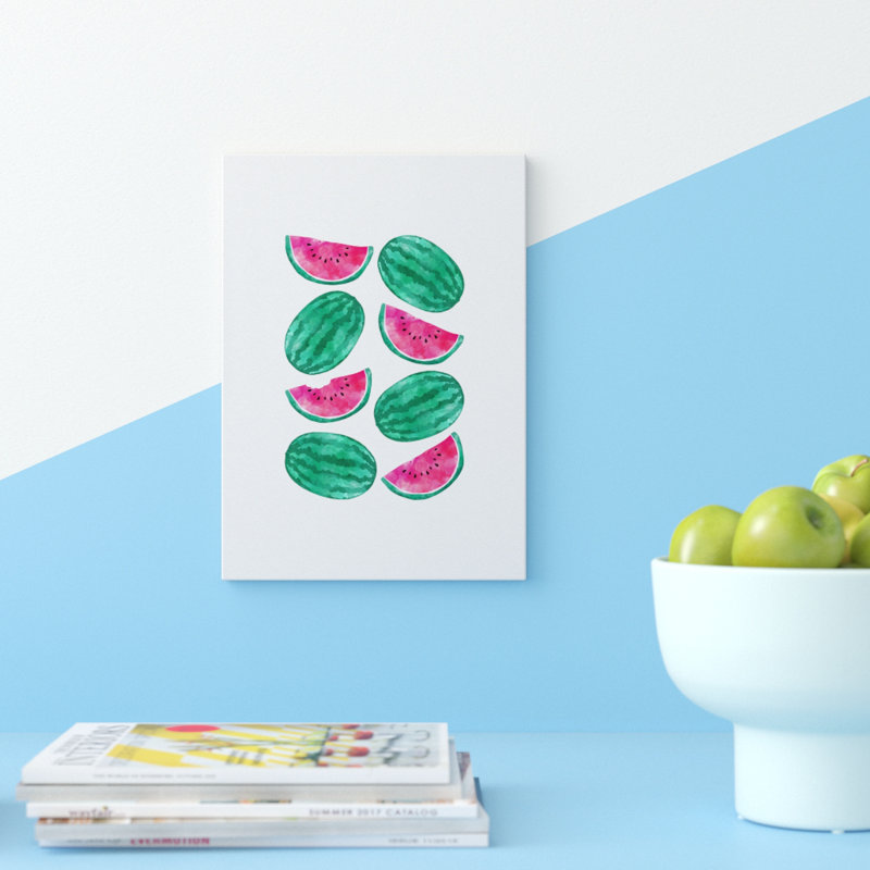 Watermelon Crowd - Print, No Frame, 42 cm H x 30 cm W x 1 cm D