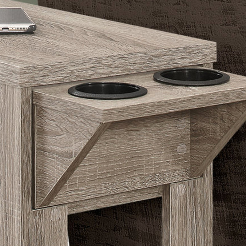 Lampe de rangement d'appoint de table, Taupe