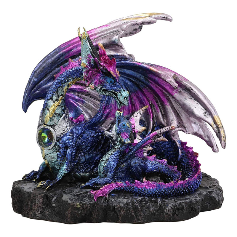 Dragon père-pierres de ciel minuit Perronette