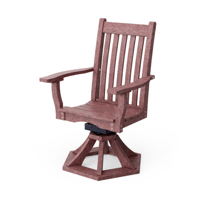 Chaise berçante pivotante avec accoudoirs Classic