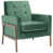Velours vert malachite