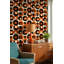 Papier peint moderne abstrait Mid-Century