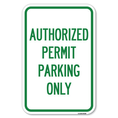Authorized Permit Parking Only/24330