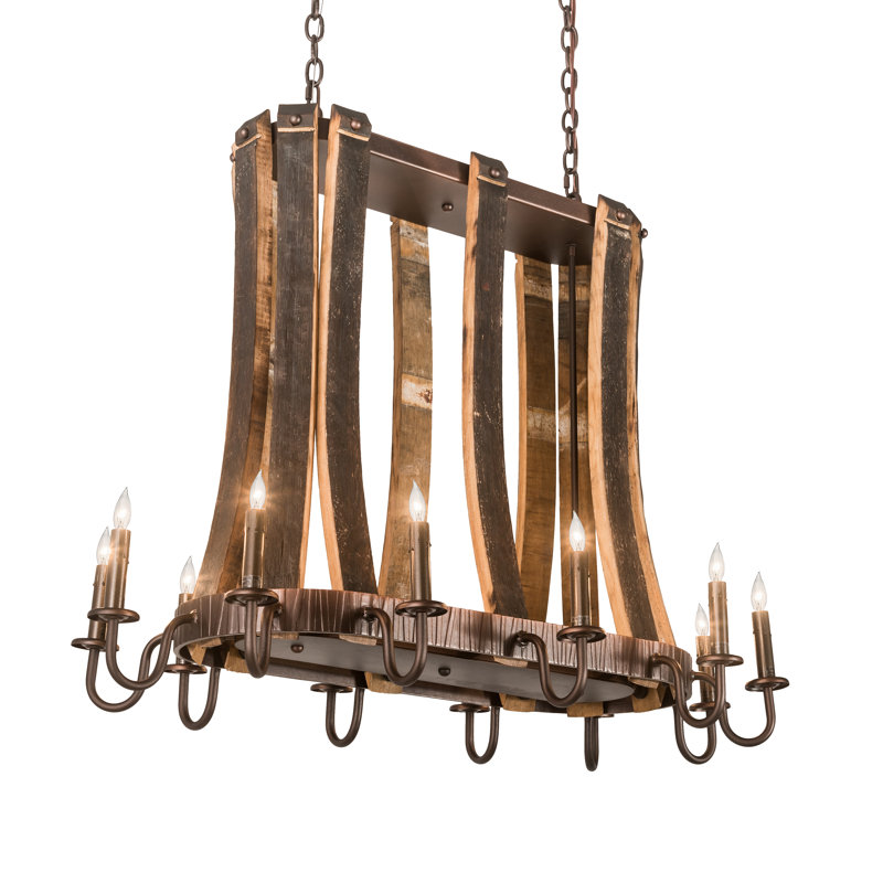 Madera 12 - Light Chandelier