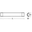 Pacific - Luminaire de meuble-lavabo à DEL - l 36 po - Nickel satiné-832137976