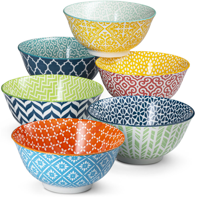  6 Piece Cereal Bowl Set