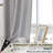 Wulfram Cotton Blend Textured Semi-Sheer Back Tab/Rod Pocket Curtain Pair-119992055-119992010