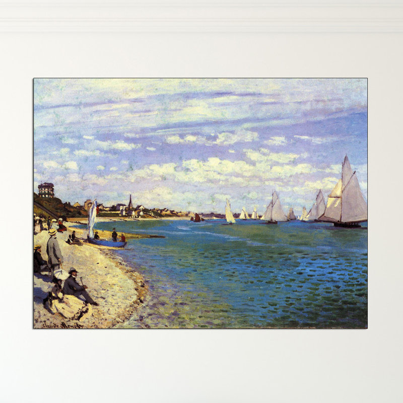 Claude Monet - Wrapped Canvas Painting, 90cm H x 120cm W x 1.8cm D
