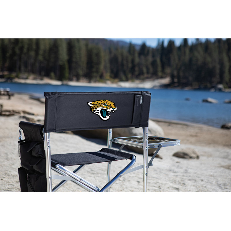 Folding Director Chair, Jacksonville Jaguars, Black