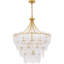 Luminaire suspendu feuille 7 lumières Lilestone-978974147