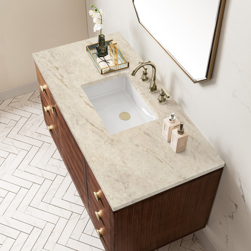 Amberly 48'' W Single Vanity, 8" Widespread, Tajnar Eclos
