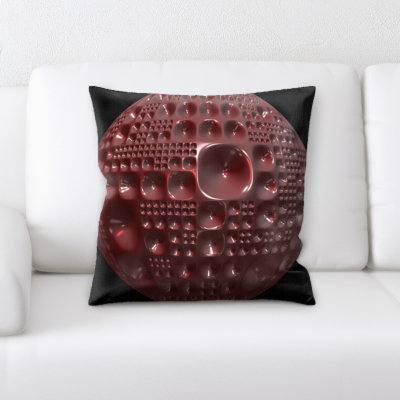 Microsuede Throw Pillow