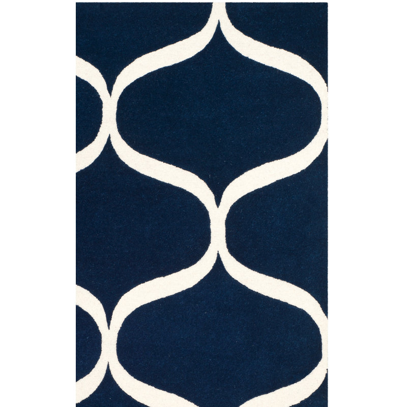 Tapis en laine touffeté à la main Cannen, Rectangle 3 pi x 5 pi
