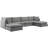 Tupman Upholstered U-Shaped Sectional Reversible-1858976635