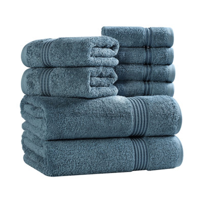 Alexia 8-Piece Egyptian Cotton Towel Set
