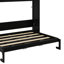 Lit escamotable double avec armoires de rangement