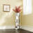 DeGrailly 27.75" Handmade Glass Floor Vase Mirrored Home Decor