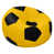 Similicuir jaune / noir