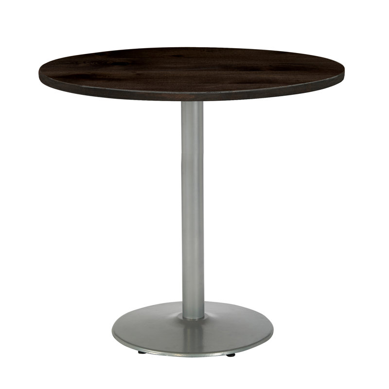 Table de salle à manger Urban Loft, Bois de grange, H 41 po x l 30 po x P 30 po, argent
