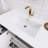 41.75'' Single Bathroom Vanity with Acrylic Top-176744257