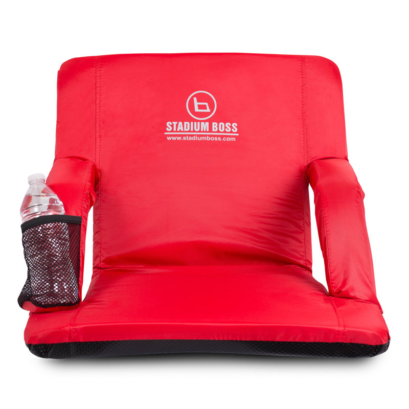 Folding Stadium Seat, Red