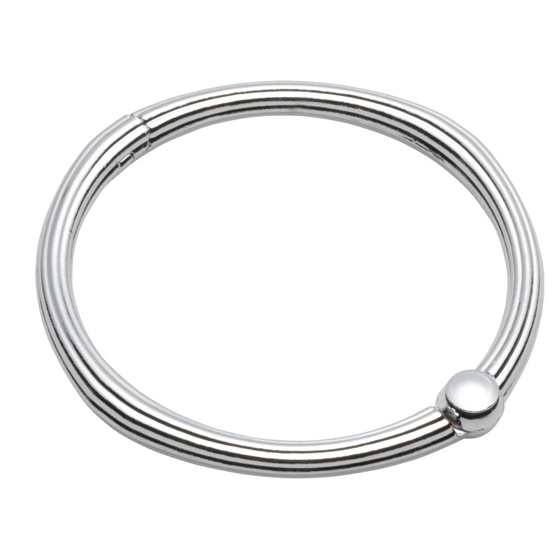 Crochets de rideau de douche O, Chrome