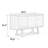 59.1'' Solid Wood Sideboard