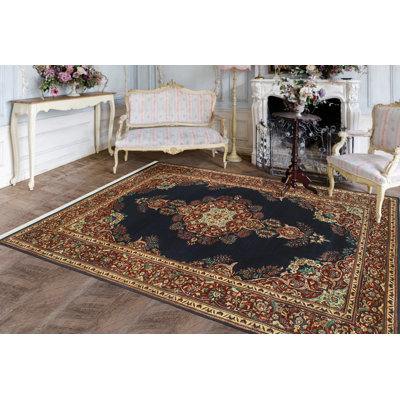 Heirloom Carlin Navy Rug