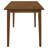 Liandra Chestnut 5-Piece Dining Set