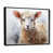 Black Floater Framed