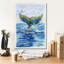 Toile épique «Whale Tail» par Anika Goodhue-106418599
