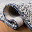 Basham Geometric Handmade Tufted Wool Navy/Cream Area Rug-1628878144