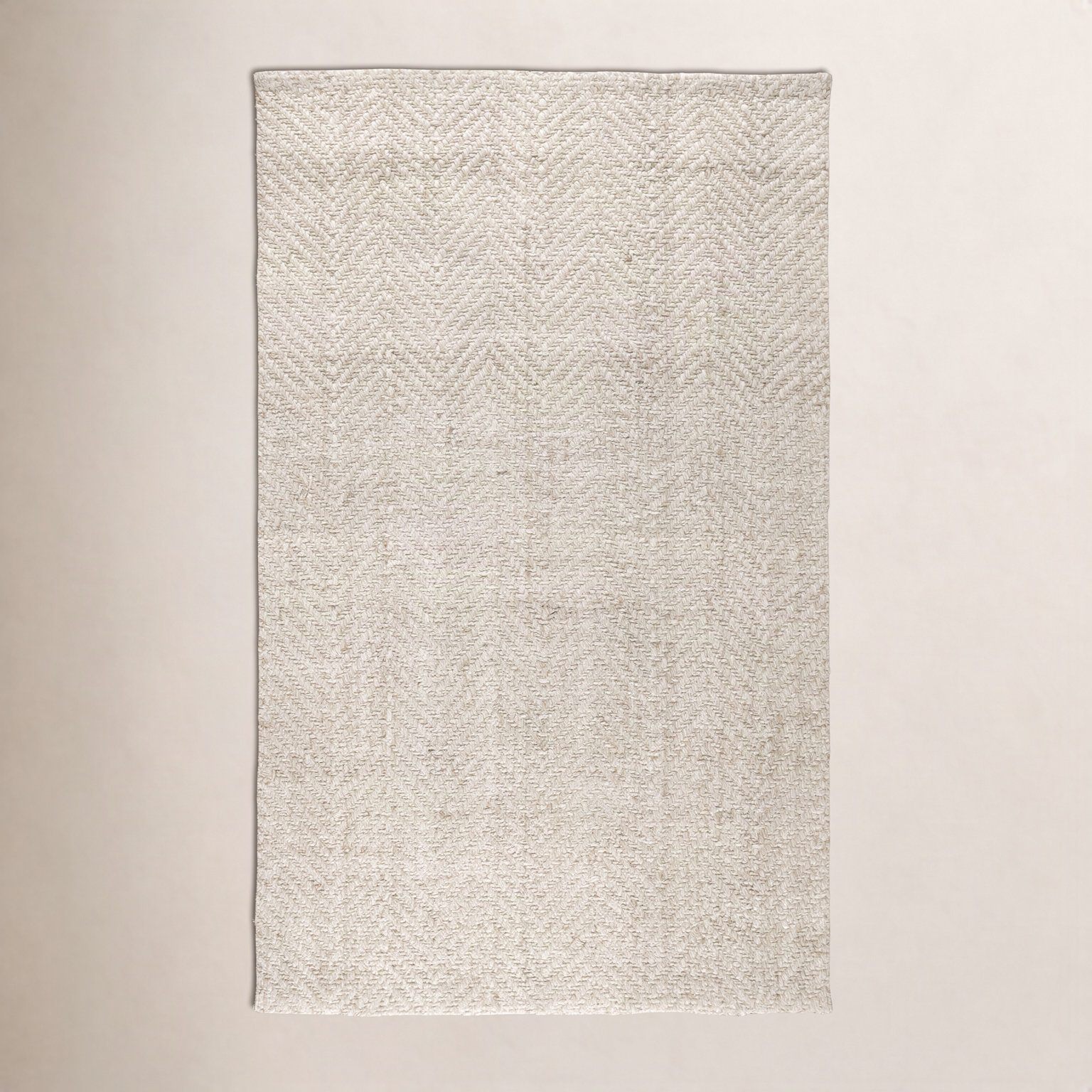 Jiona Ivory Hand-Woven Jute Rug, Rectangle 2' x 3'