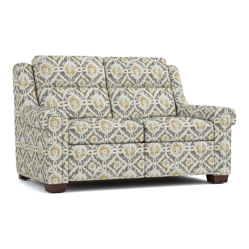 Chester Upholstered 67'' Reclining Loveseat, Perigold Witttmeyer Mist