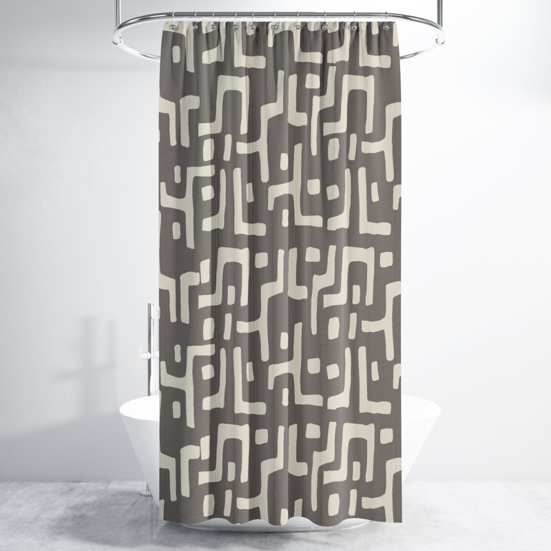 Rideau de douche, Taupe / beige